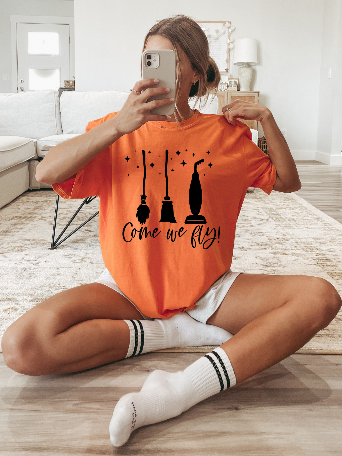 “Come, We Fly” Women’s Top – Hocus Pocus Halloween Hoodie, Sweatshirt, or Tee