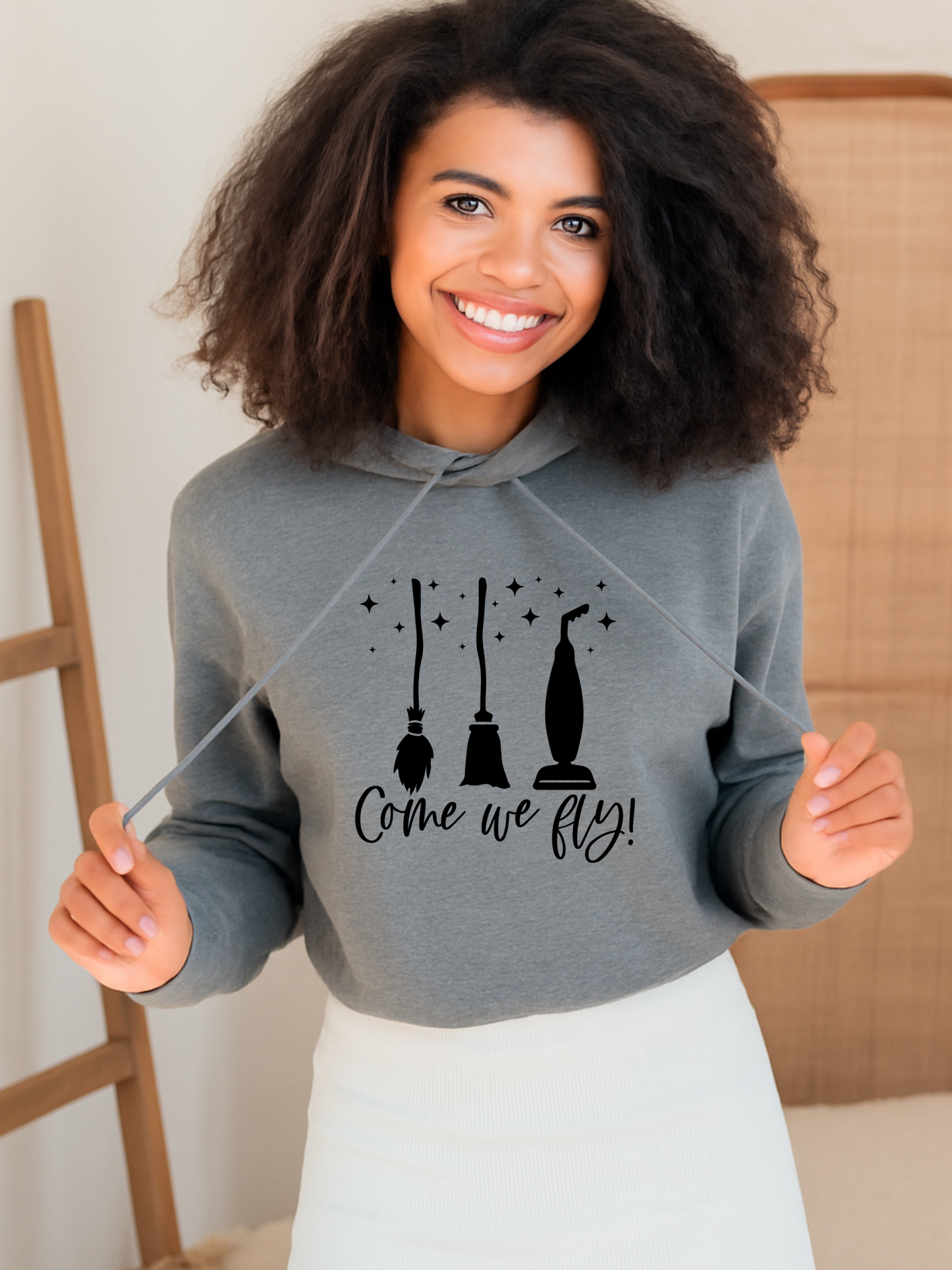 “Come, We Fly” Women’s Top – Hocus Pocus Halloween Hoodie, Sweatshirt, or Tee