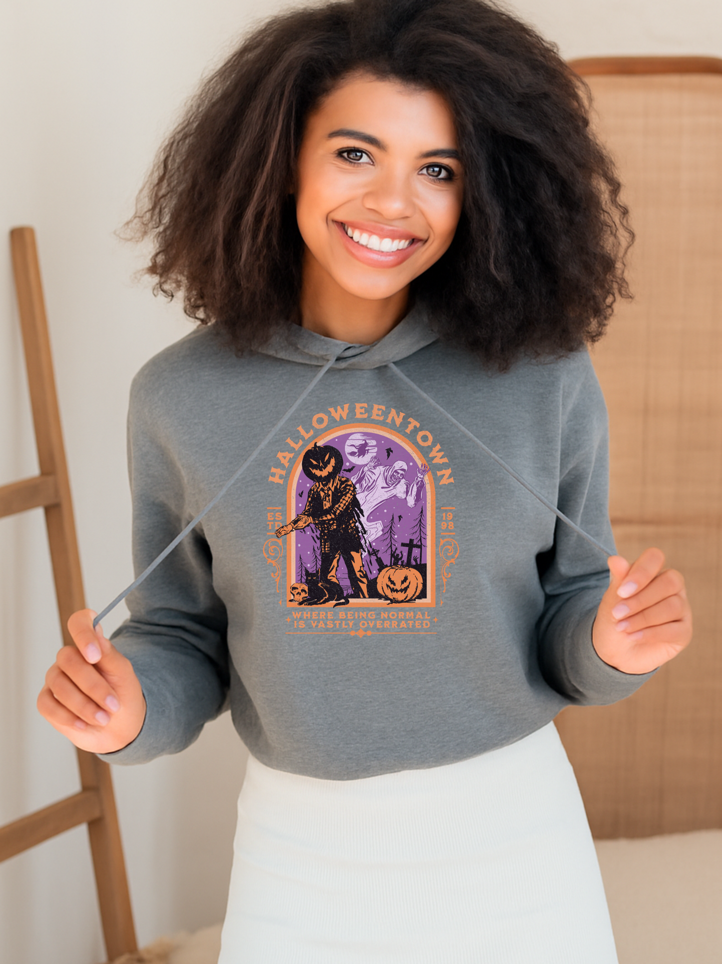 Halloween Town Vintage Graphic