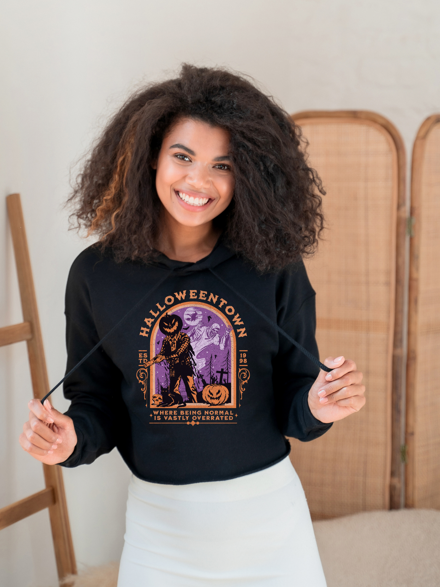 Halloween Town Vintage Graphic