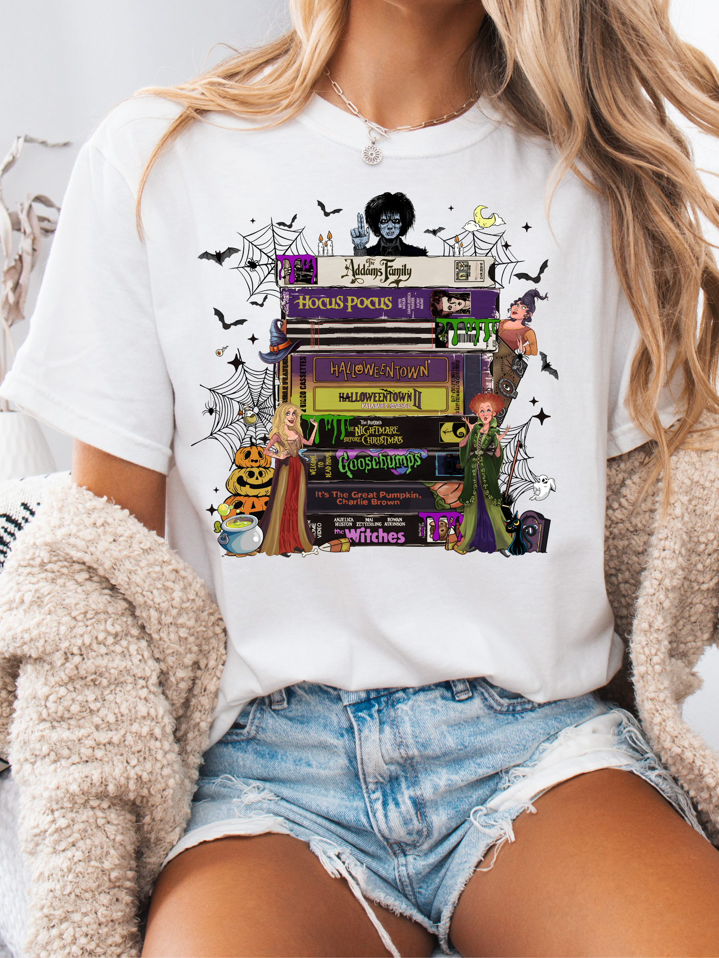 Spooky Retro Rewind Graphic
