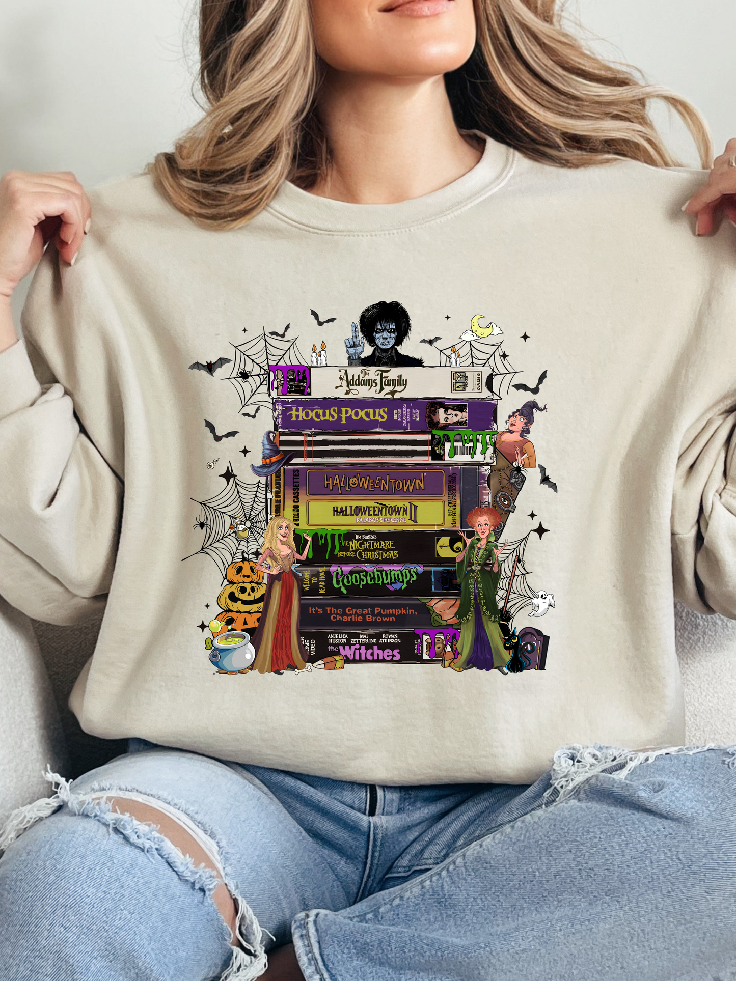 Spooky Retro Rewind Graphic