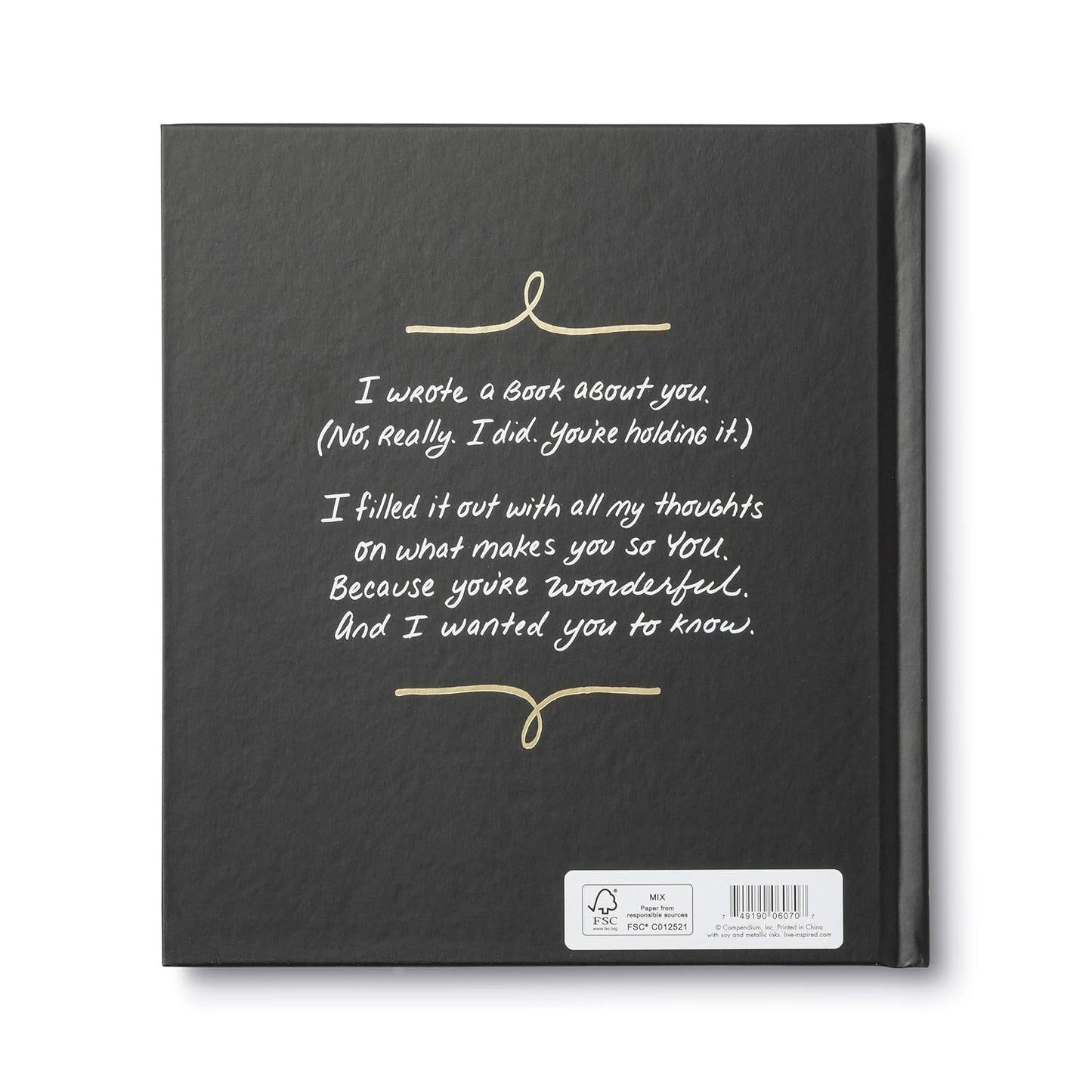 I Wrote a Book About You — A fun, fill-in-the-blank book.