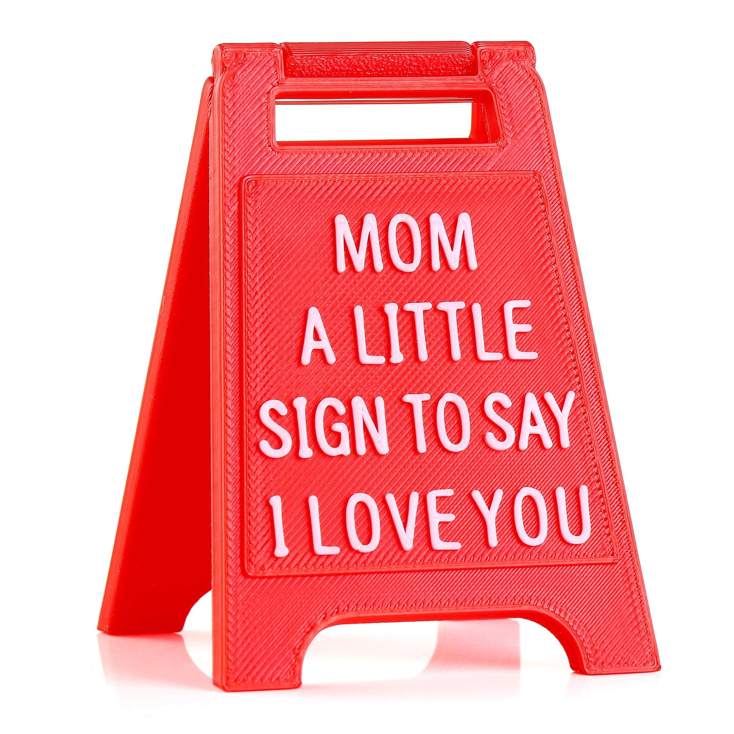 Mini Sign Valentine's Decoration Anniversary Present - Romantic I Love You Sign - Fun Boyfriend - Cute Birthday, Christmas, Wedding Gift for Girlfriend, Wife, Fiancee