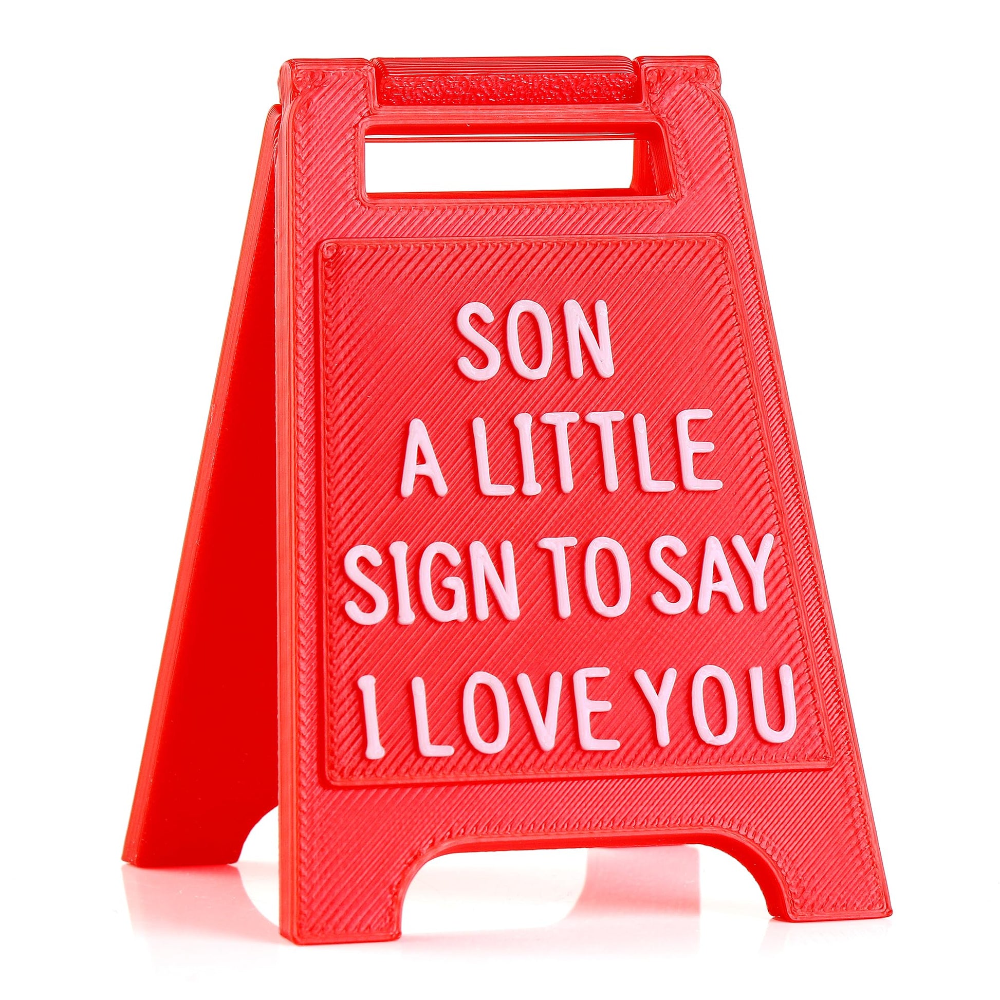 Mini Sign Valentine's Decoration Anniversary Present - Romantic I Love You Sign - Fun Boyfriend - Cute Birthday, Christmas, Wedding Gift for Girlfriend, Wife, Fiancee