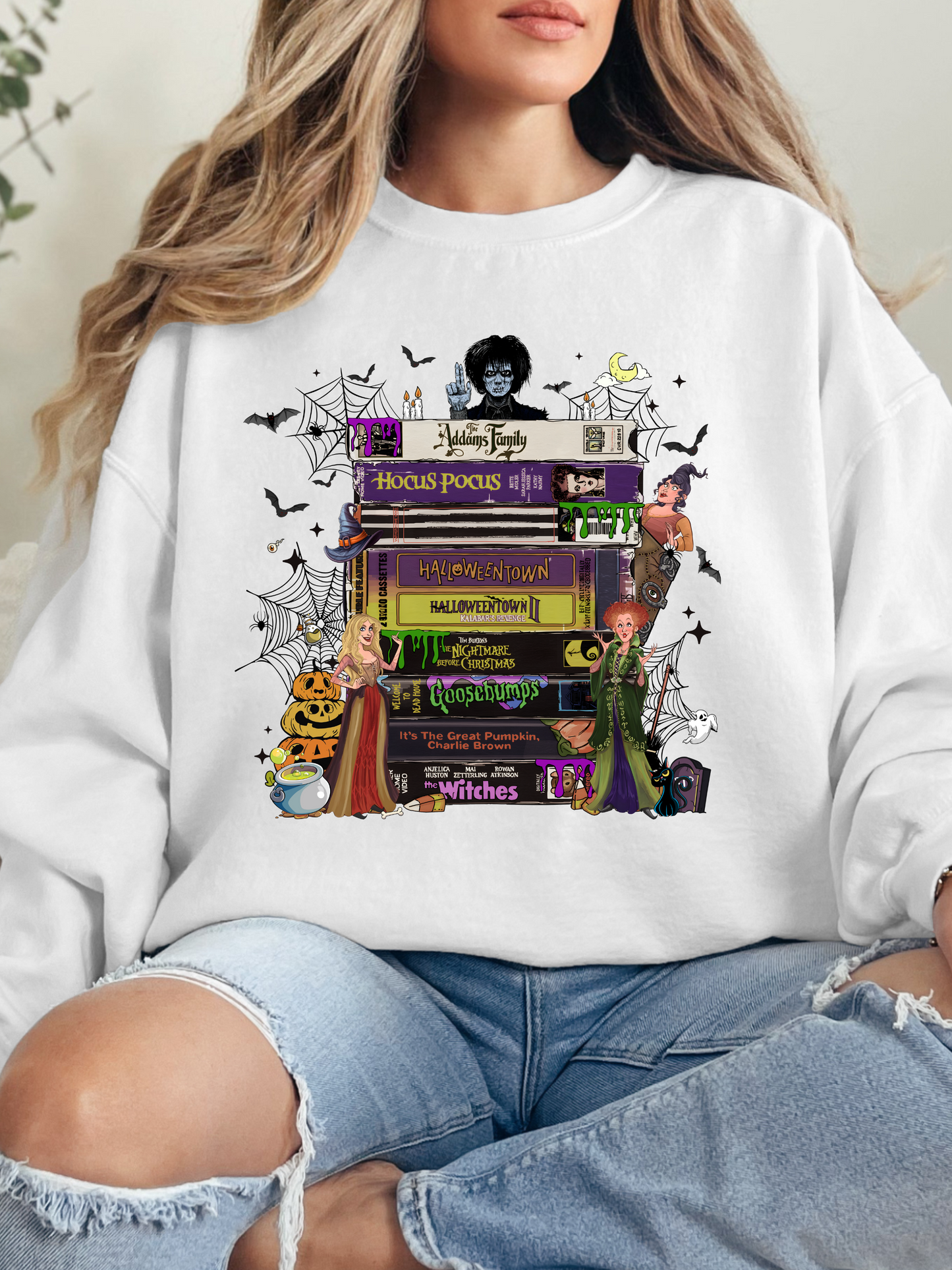 Spooky Retro Rewind Graphic