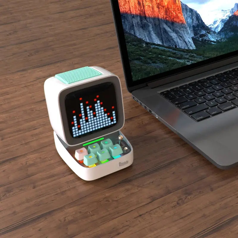 Retro Pixel Art Wireless Bluetooth Speaker by Divoom™ – Portable Smart LED Speaker