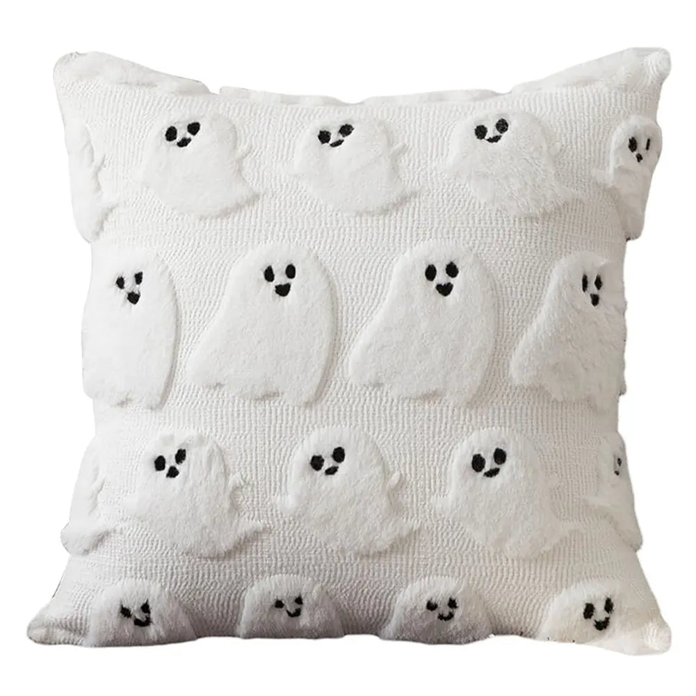 Halloween Decoration For Home Cartoon Pumpkin Bat Ghost Pillowcase Horror Soft Pillowcase Party Supplies Haloween Home Ornament