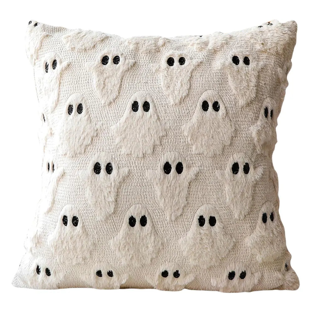 Halloween Decoration For Home Cartoon Pumpkin Bat Ghost Pillowcase Horror Soft Pillowcase Party Supplies Haloween Home Ornament