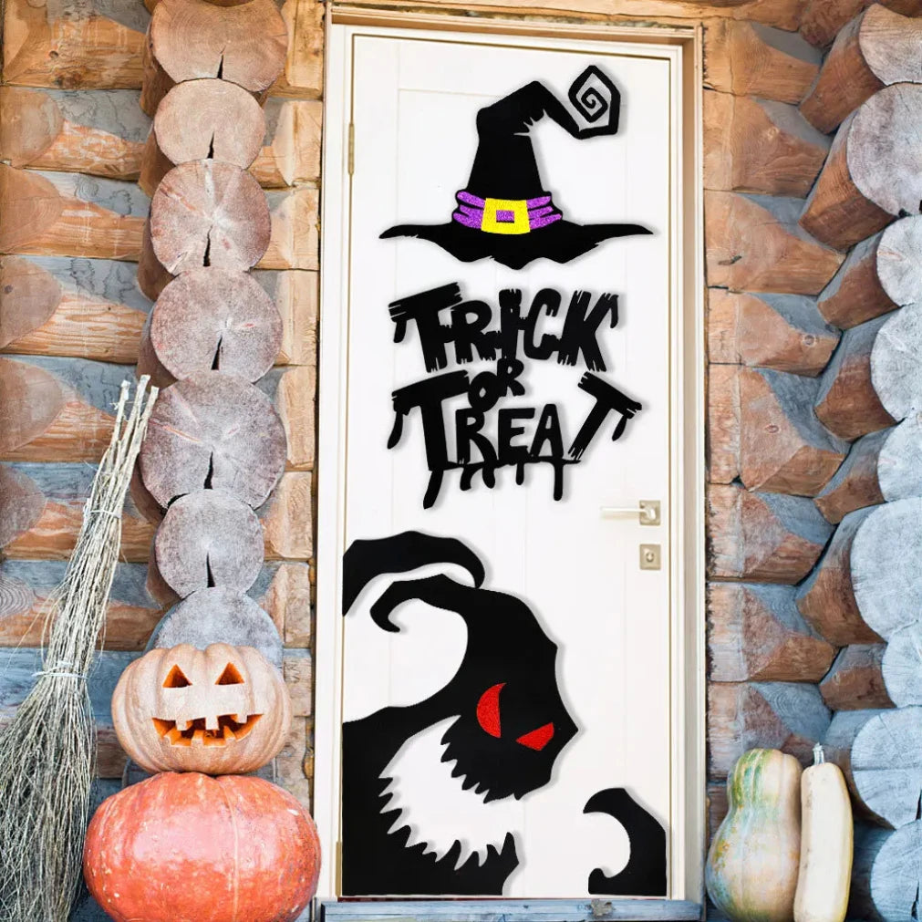 Halloween Window & Door Stickers β Spooky Seasonal Decorations