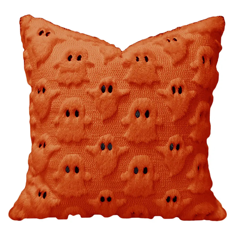 Halloween Decoration For Home Cartoon Pumpkin Bat Ghost Pillowcase Horror Soft Pillowcase Party Supplies Haloween Home Ornament