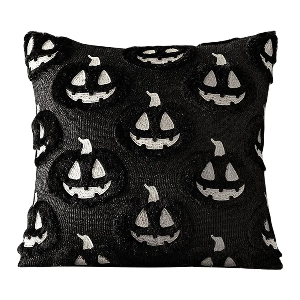 Halloween Decoration For Home Cartoon Pumpkin Bat Ghost Pillowcase Horror Soft Pillowcase Party Supplies Haloween Home Ornament