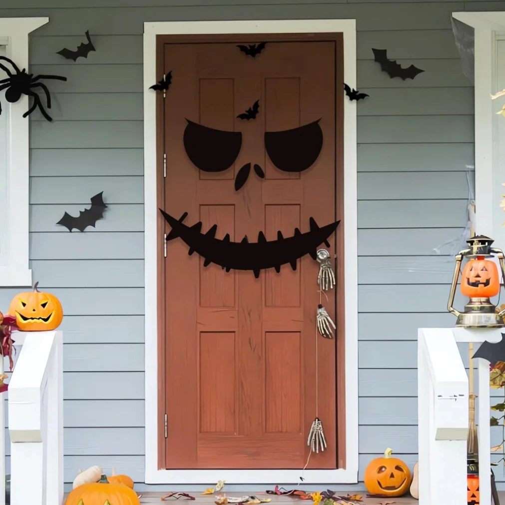 Halloween Window & Door Stickers β Spooky Seasonal Decorations