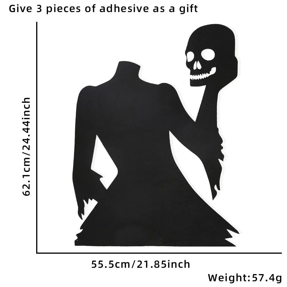 Halloween Window & Door Stickers β Spooky Seasonal Decorations