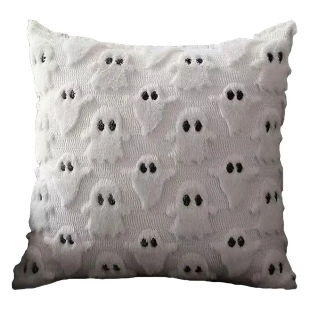 Halloween Decoration For Home Cartoon Pumpkin Bat Ghost Pillowcase Horror Soft Pillowcase Party Supplies Haloween Home Ornament
