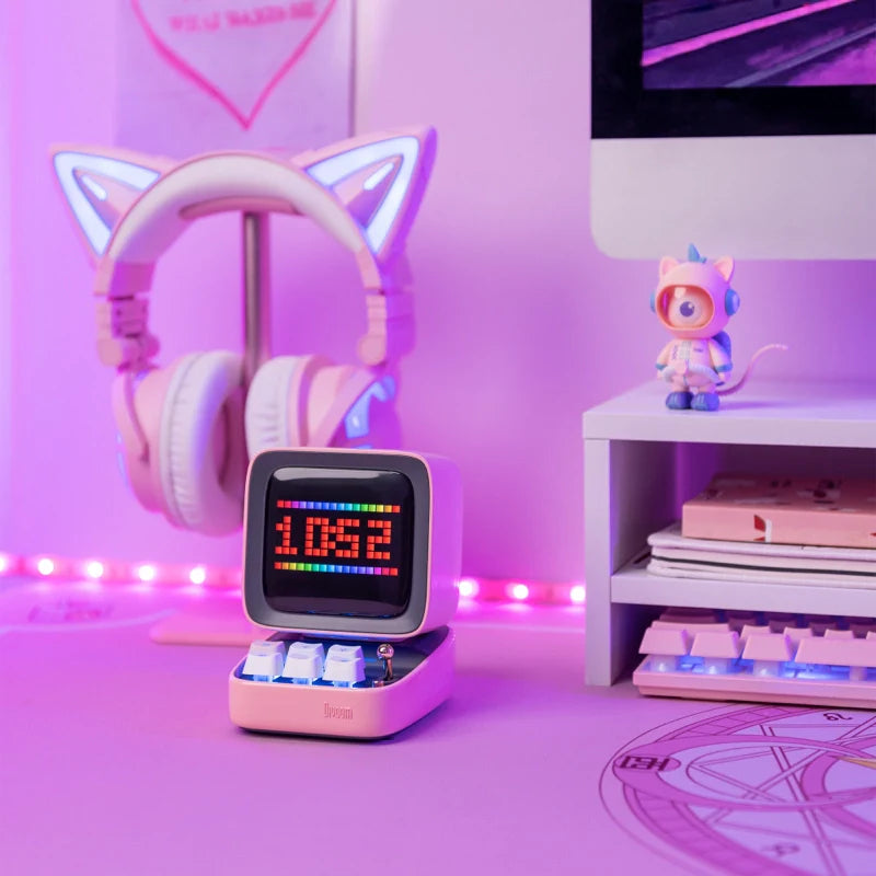 Retro Pixel Art Wireless Bluetooth Speaker by Divoom™ – Portable Smart LED Speaker