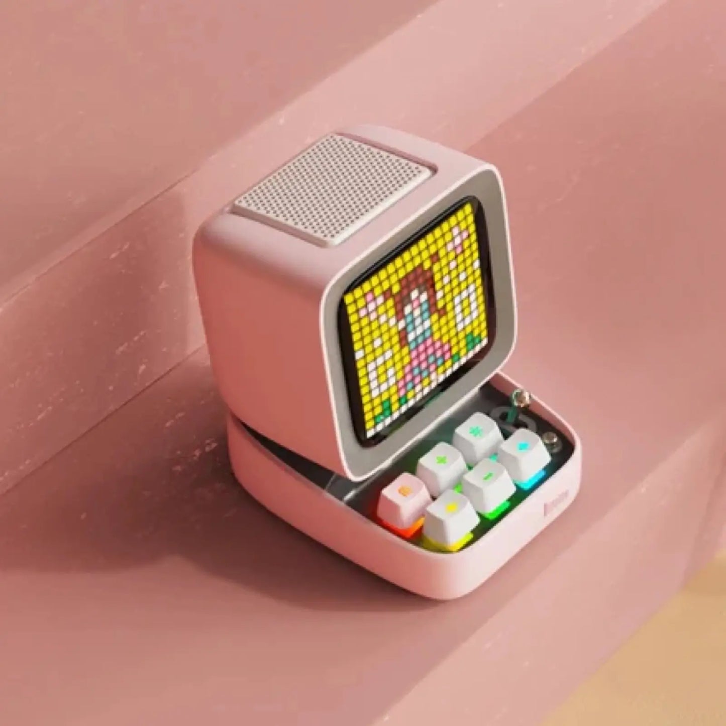 Retro Pixel Art Wireless Bluetooth Speaker by Divoom™ – Portable Smart LED Speaker