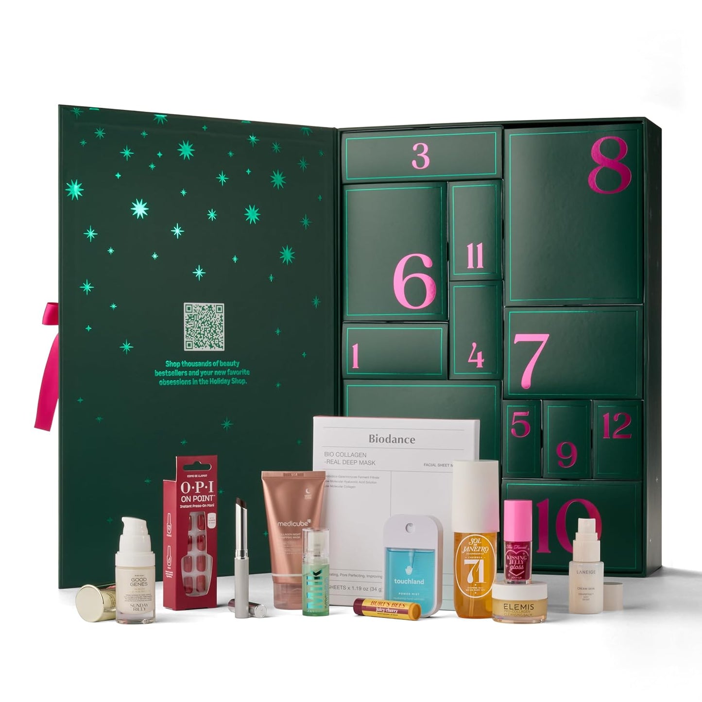 Amazon Beauty Advent Calendar | Exclusive 12 Days of Beauty 2025 | 8 Full-Size and 4 Mini-Size Favorites